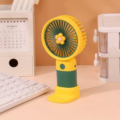 Flower Mini Portable Fan ( Free Delivery )