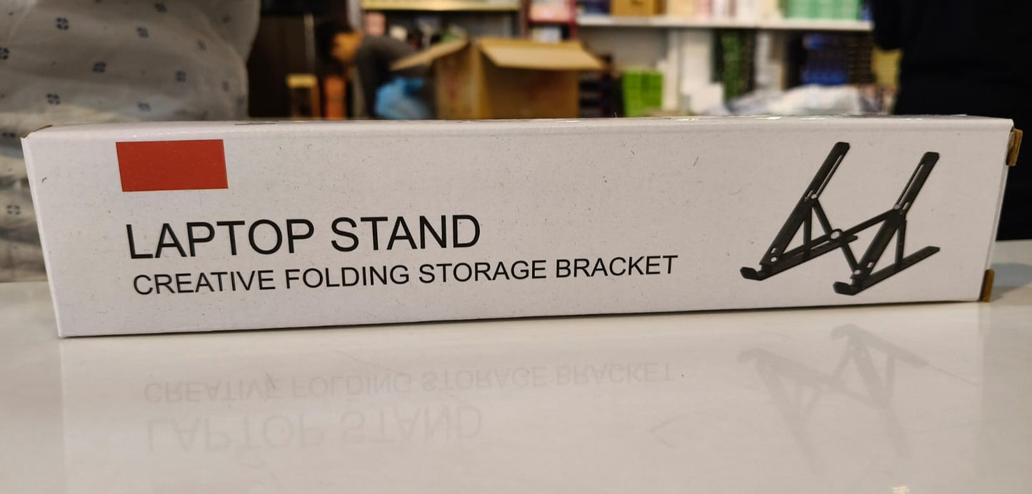 Adjustable Foldable Aluminum Laptop Stand ( Free Delivery )
