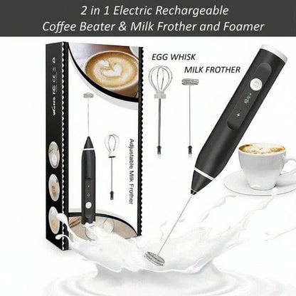 2 In 1 Electric Coffee Beater ( Free Delivery )
